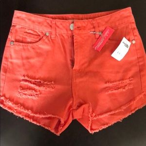 Charlotte Russe High Waist Shorts